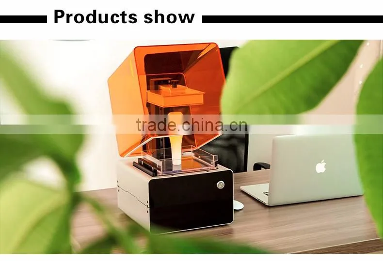 3D Printer SLA Supplier jewelry design with Methacrylate Photopolymer Resin