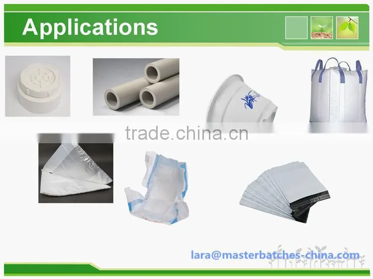 50% TIO2&70% TIO2 White Masterbatch for Films like Shopping Bags