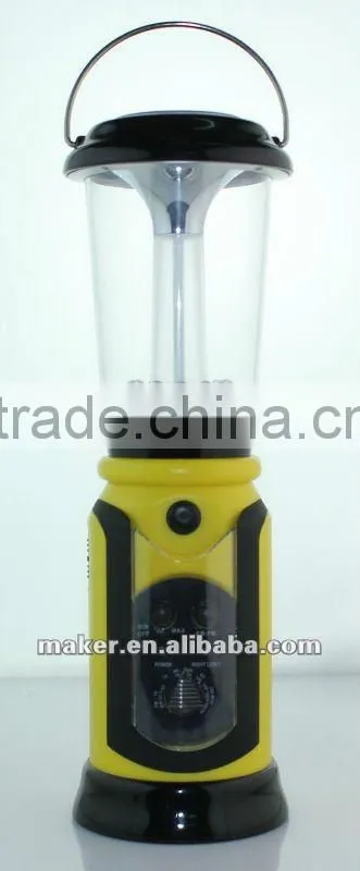 Multi Function Dynamo Flashlight with AM/FM Radio Emergency Siren