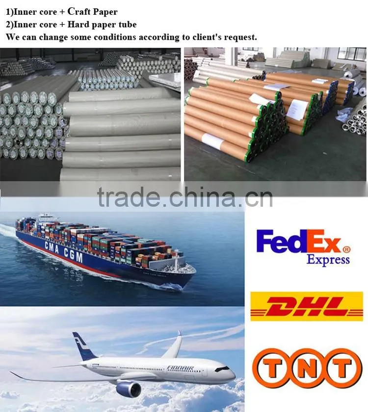 140g waterproof transparent pet inkjet film material