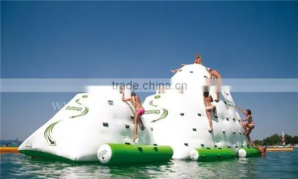 Commercial Cheap Water Iceberg / Hot Inflatable Water Iceberg Toys Games
