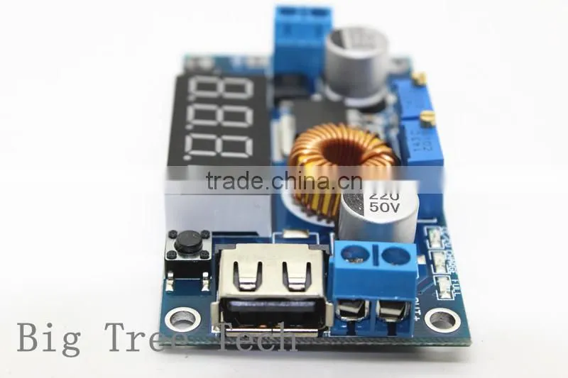 5A constant voltage constant current step-down power supply module with voltage and current power display LED driver lithium A80