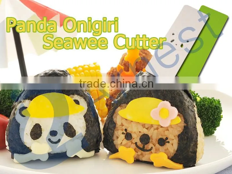 kitchen accessories lunch bags for kids bento box tools rice ball mold decoration equipments silicone mat nori cutter 76053
