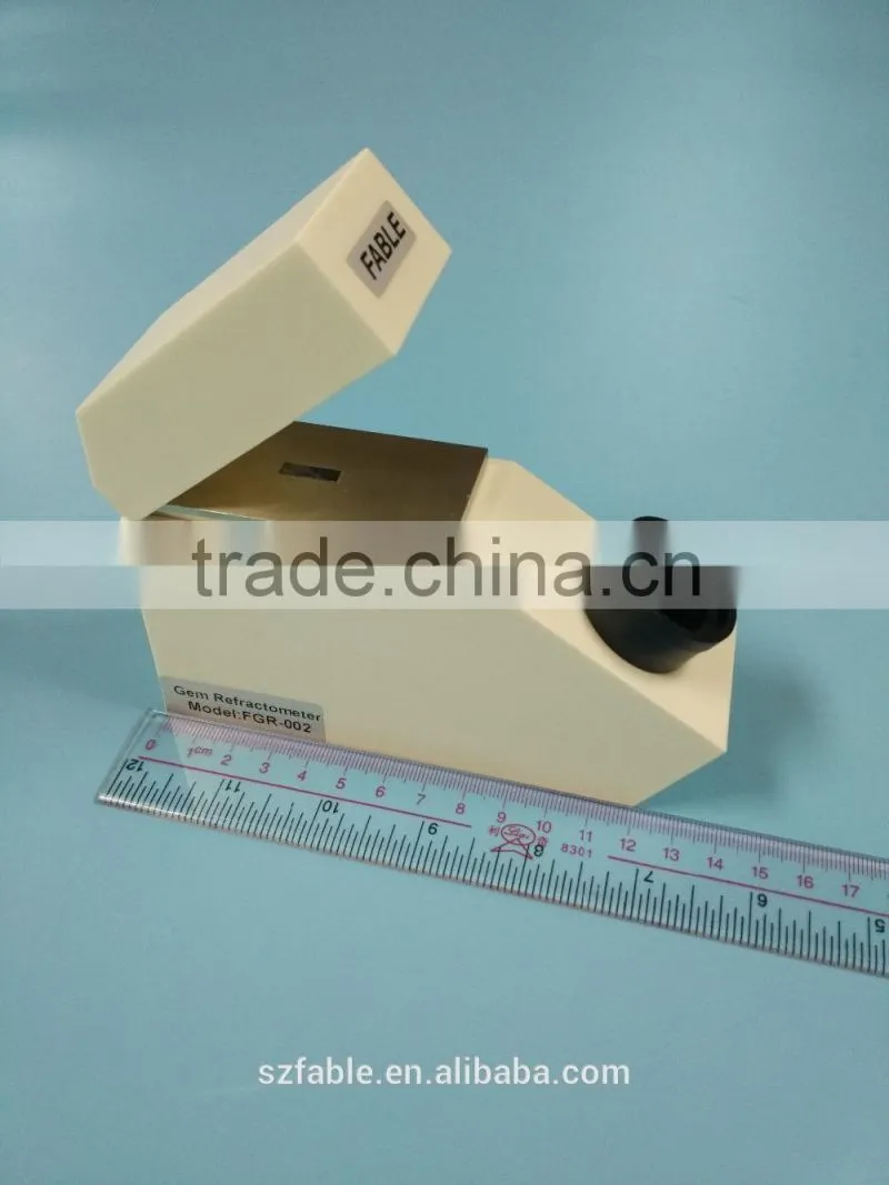 Fable Testing range of 1.35 - 1.85 Gem Refractometer, gemological refractometer