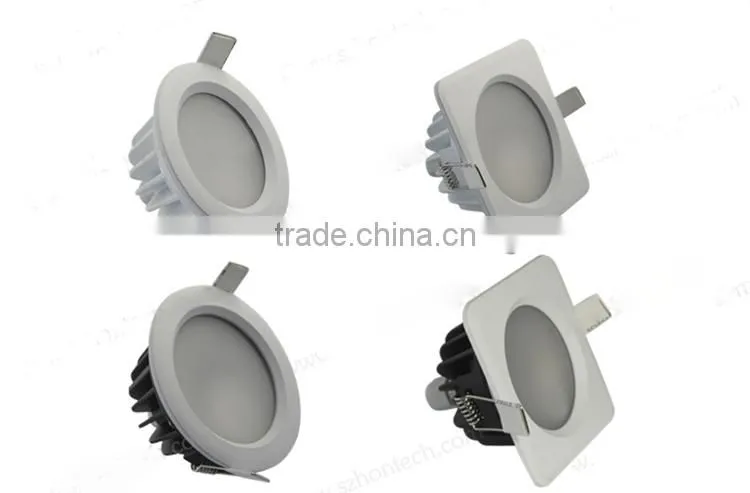CE 3 years 12W down light led cob downlights china