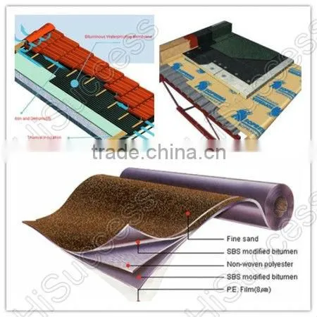 Top Level Modified Bitumen Waterproofing Membrane Machinery