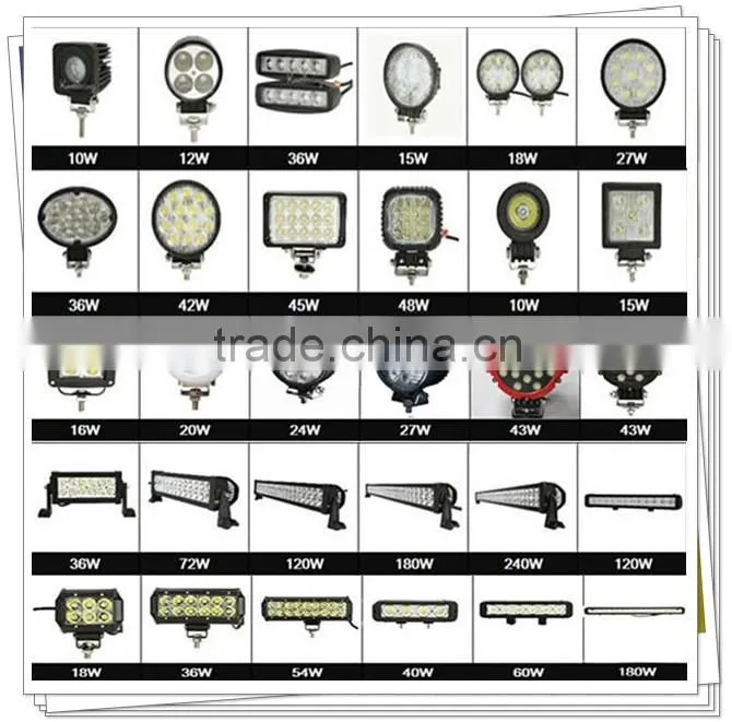 EK Lifetime Warranty 10-32V Curve Led Light Bar,Offroad LED Work Light With Spot/flood/combo beam led bar lights for cars