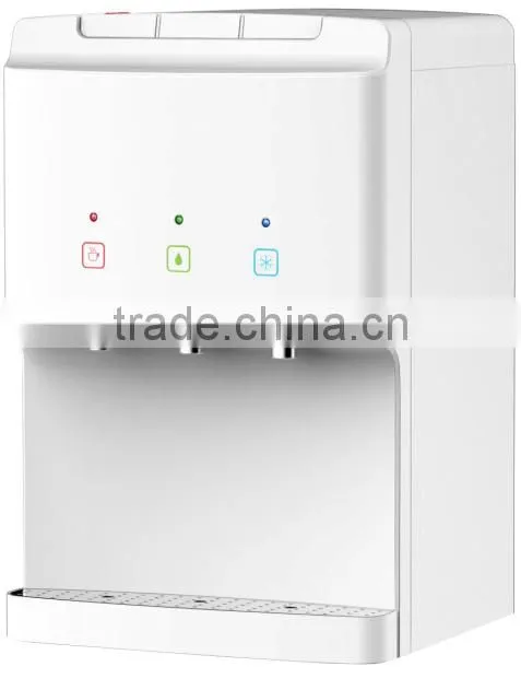 Tabletop mini hot and cold water dispenser/water cooler
