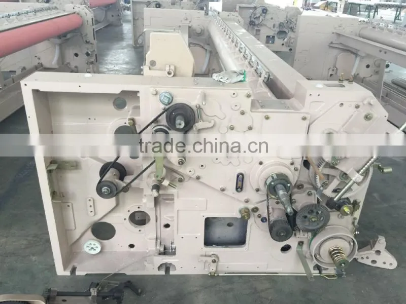 Double beam water jet loom textile machine