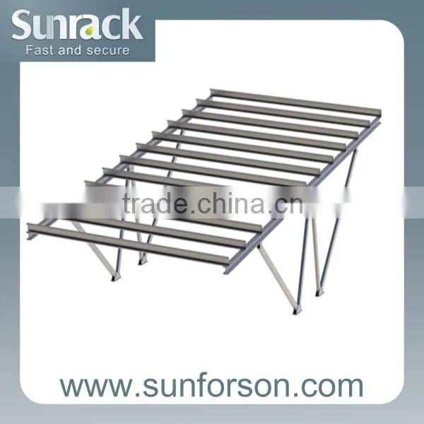 aluminum solar panel carport mounting system/pv module racking mount