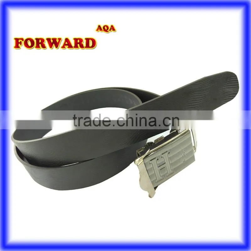Factory popular design men rubber belt