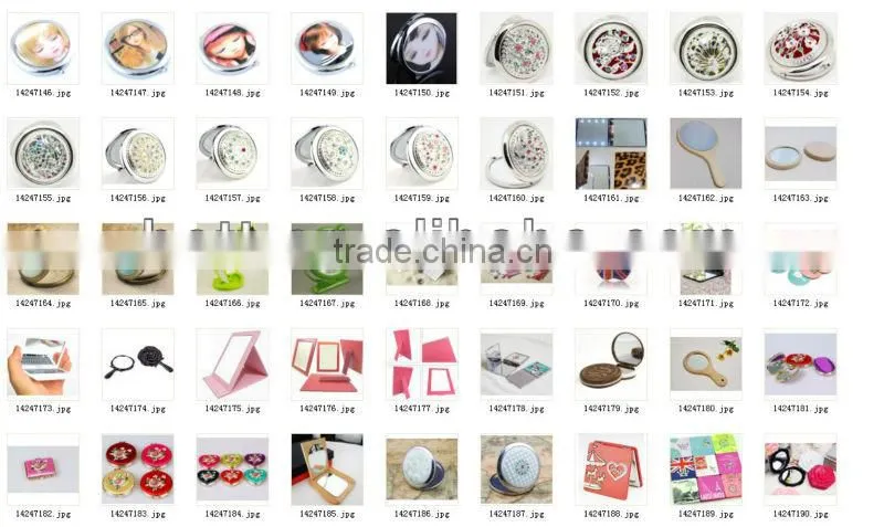plastic cosmetic table mirror desktop mirror wholesale