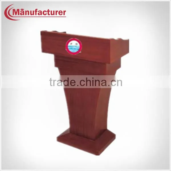 Hotel Wood Pulpit Lectern Stand/Consultation Dais/Church Podium Stand