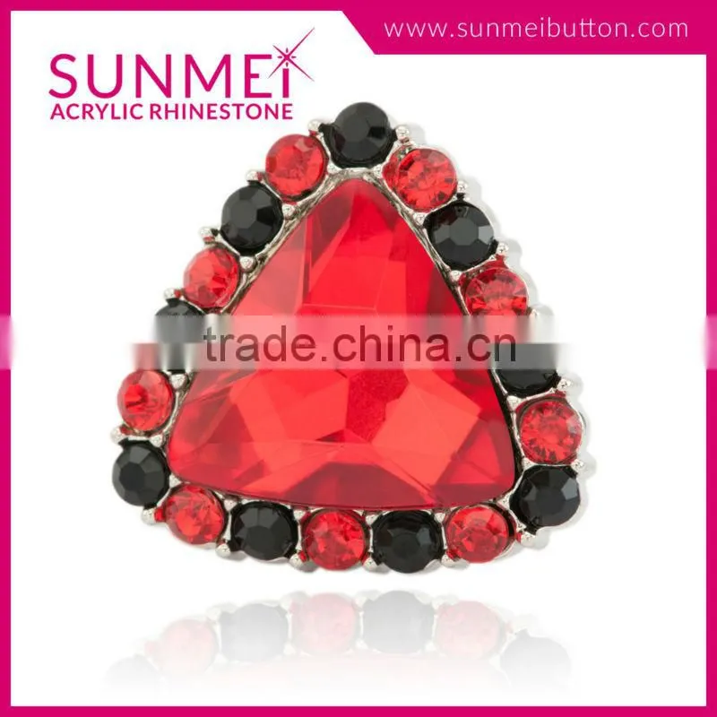 Made in Taiwan Crystal Star Rhinestone Button