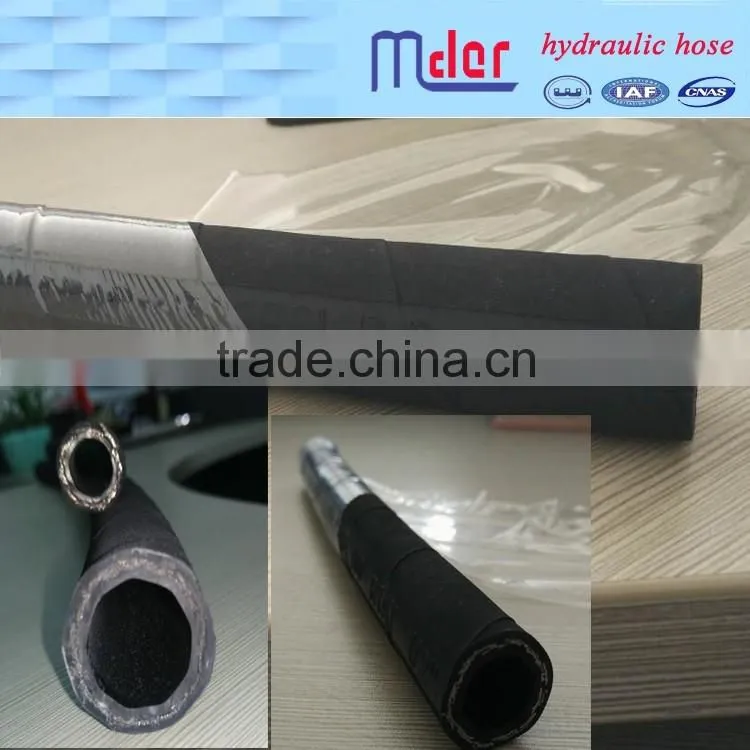 sae100 r1 rubber hose R2at R9 R12 R13 R15 4SP 4SH Rubber Hydraulic Hoses
