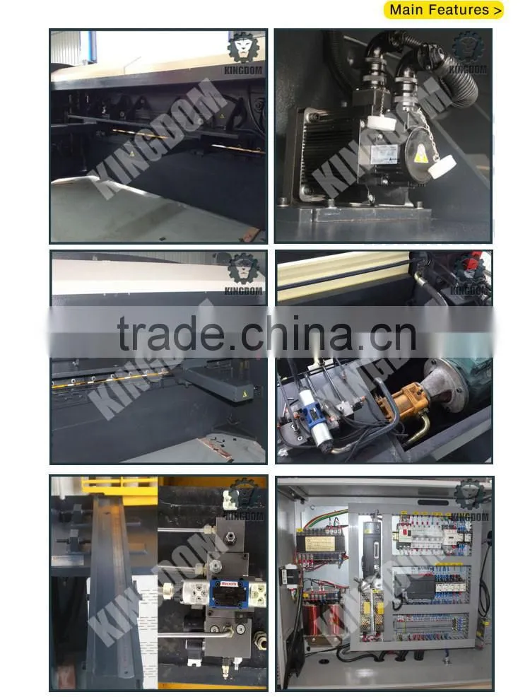 Kingdom 20 years R&D hydraulic shearing machine