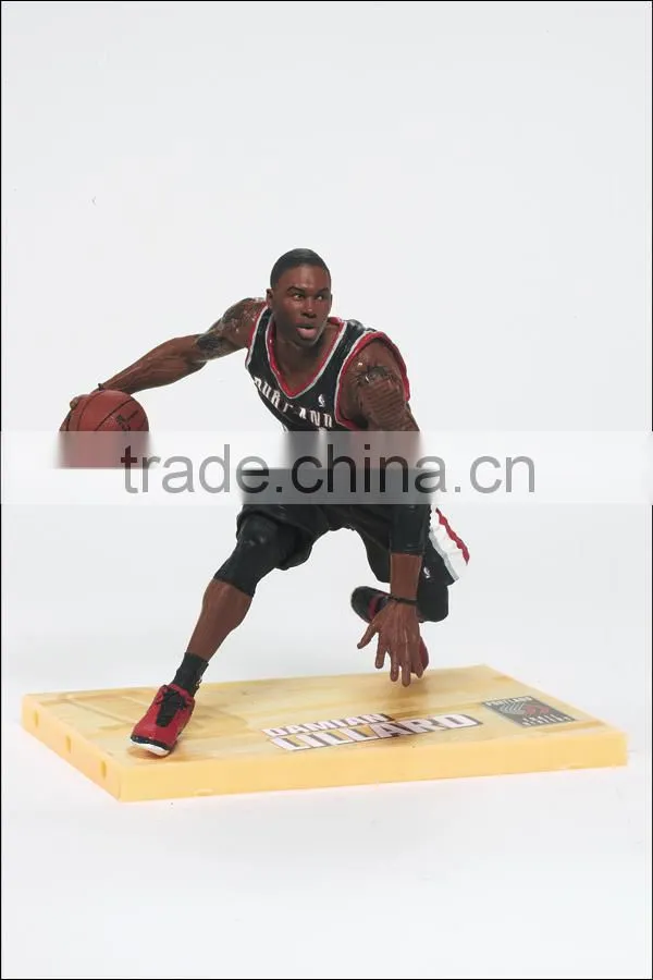 PVC 1:6 NBA stars action figure plastic 1:6 NBA stars OEM 1:6 articulated figurine