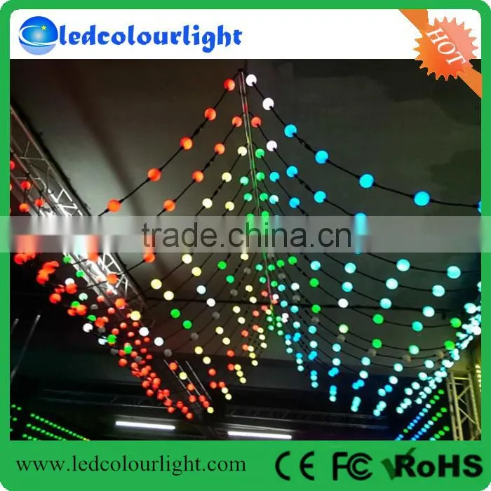50mm ws2811 outdoor christmas decoration led string ball light
