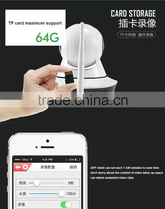 Long distance wireless security camera mini wifi camera