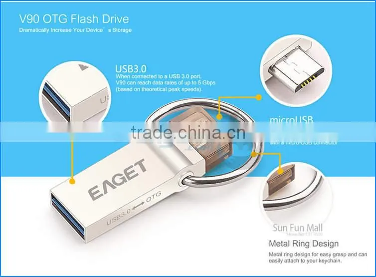 2015 Hot Mini OTG USB Flash Thumb Drive 8GB 16G 32G 64G OTG Function Memory Sticks for Samsung Smart Phone Tablet PC