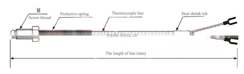 Factory price thermocouple / thermal resistance / Pt100