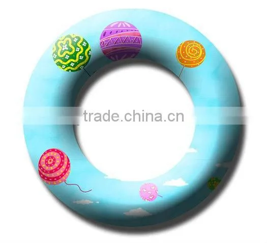 Inflatable air swimming ring for kids