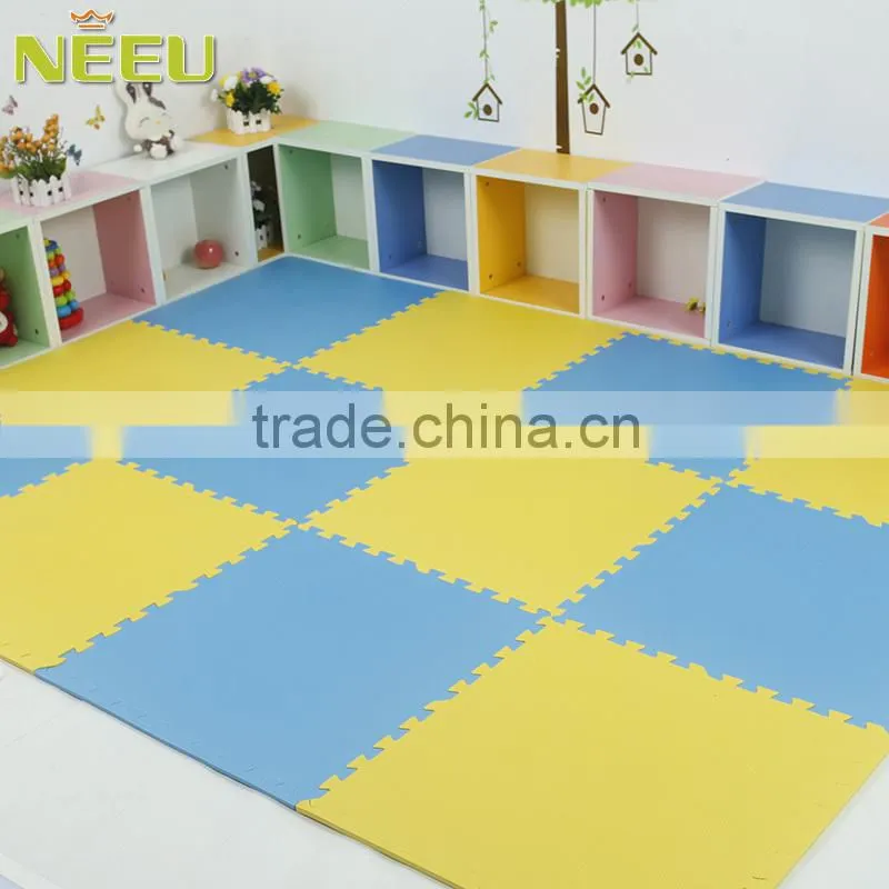 EVA gym interlock anti-slip foam mat