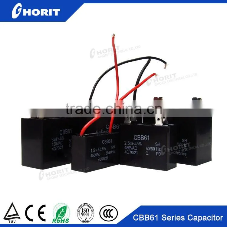 cd60 ac fan motor start capacitor 1.5uf