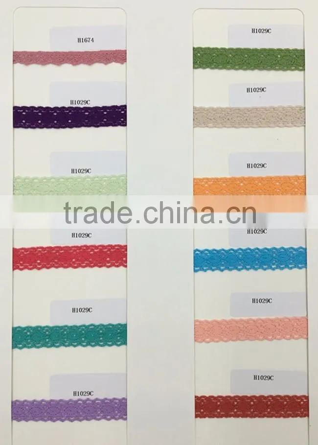 High Quality Fashion Decorative Cotton Lace Trimming