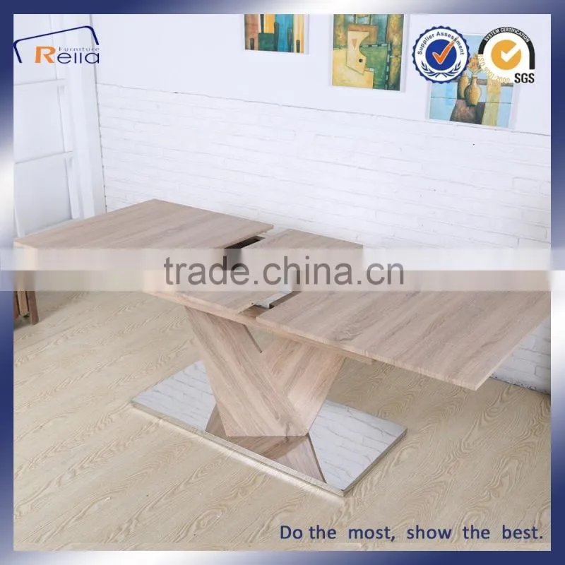 MDF Extendable Dining Chair,Simple Style Luxury Sectional Dining Table