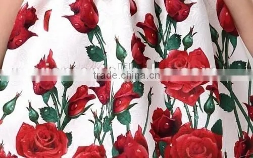 Europe stylish flower Princess baby dress child summer cheap selling 2016 new design fashion baby dress