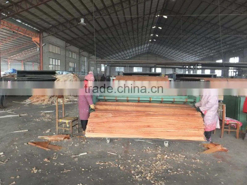 card rotary cutting machine / wood log peeler machine for face veneer