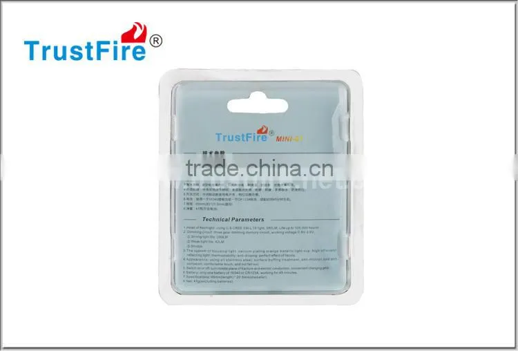 TrustFire MINI-01 mini torch light XM-L T6 280-Lumen flashlight keychain