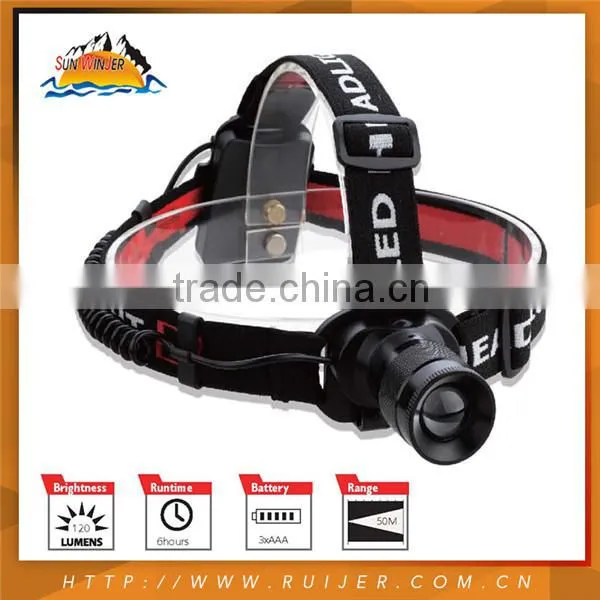 2015 Top Brand In China High Power Zoom Headlamp
