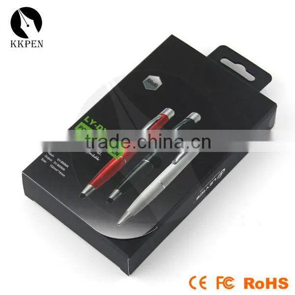 KKPEN power bank chager pen with stylus power bank pen for mobile phone