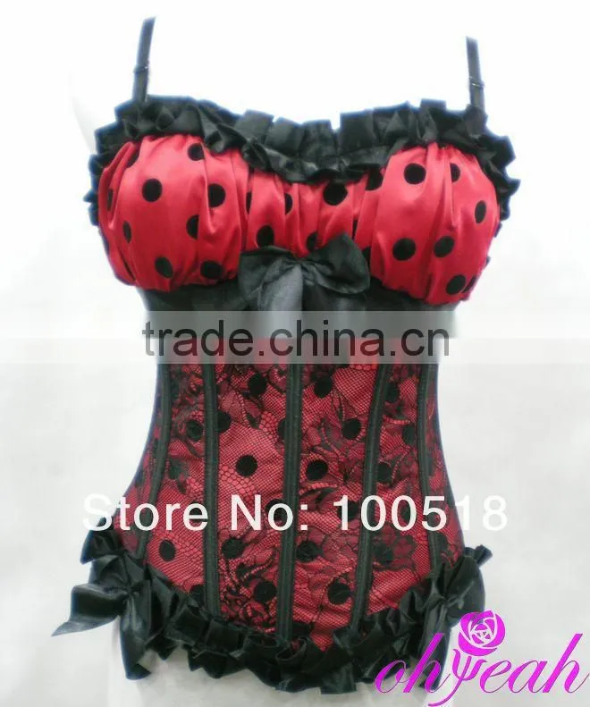 Latest design overbust sex lady corset dance top