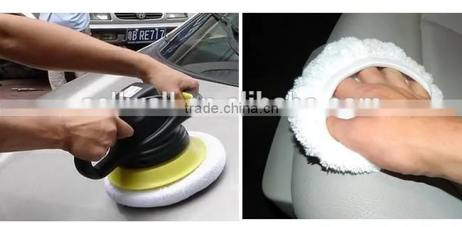 Buffing pad cover 6 inch 100% cotton polishing pad for car polisher