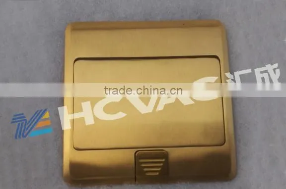 Bathroomware/sanitaryware PVD Gold Coating Machine/ Sanitary hardware PVD Titanium coating machine