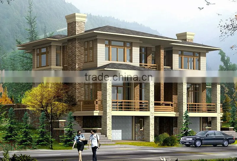 fully furinished two storey new prefabricated villa