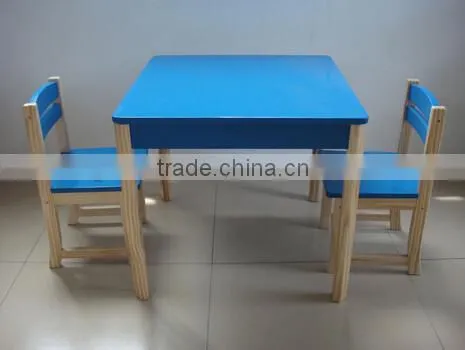 Solid NZ Pine study table & chair