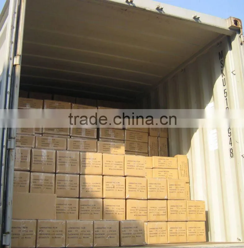 Good quality A3 PET pouch Laminating film