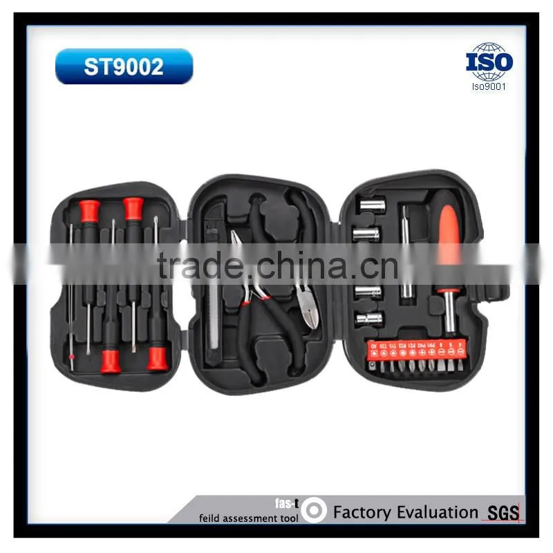 26pcs two pcs pliers 3 folded mini tool kit