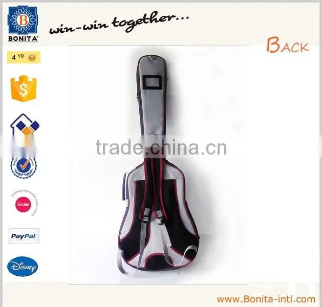 High quality waterproof guitar bag ,41inch guitar bag for folk rhyme guitar