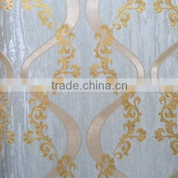 Fashion beautiful flower beauty Damask wallpaper for living room