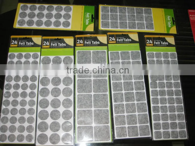 Eco-friendly Non-woven Furniture Protection Felt Pad