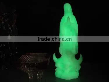 WF301 lead crystal statue -- blessed Virgin Mary