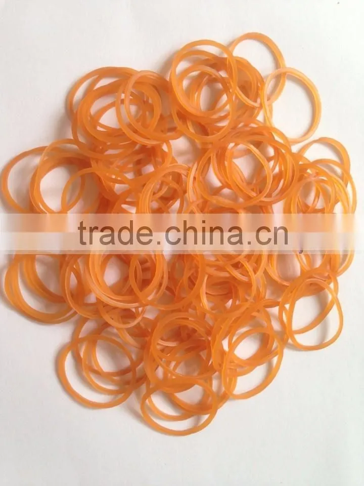 Supply small loom rubber bands - HOT cheap price small circular loom band glitter rubber band natural