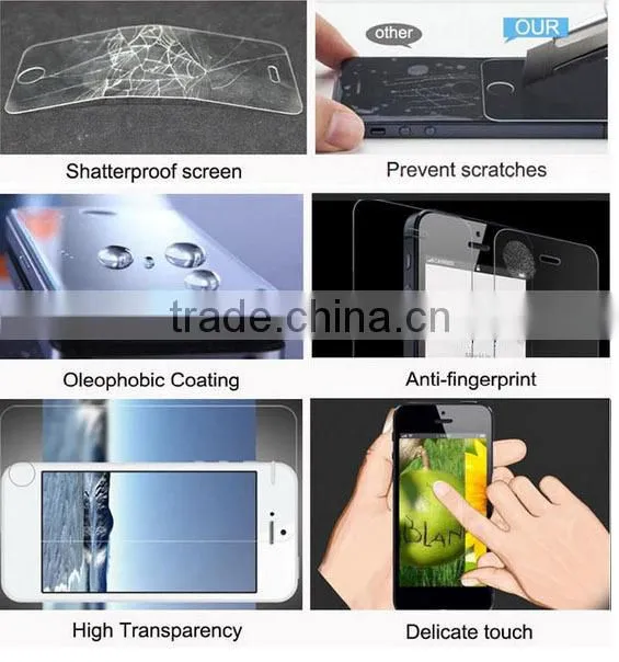 Tempered glass wholesales accessorie tempered glass for HTC M820 protector