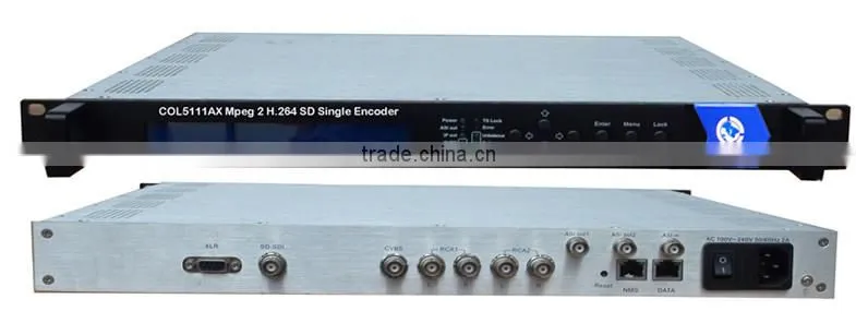 Digital Ultra Low Bit-rate MPEG-2/H 24 SD Encoder COL5111AX