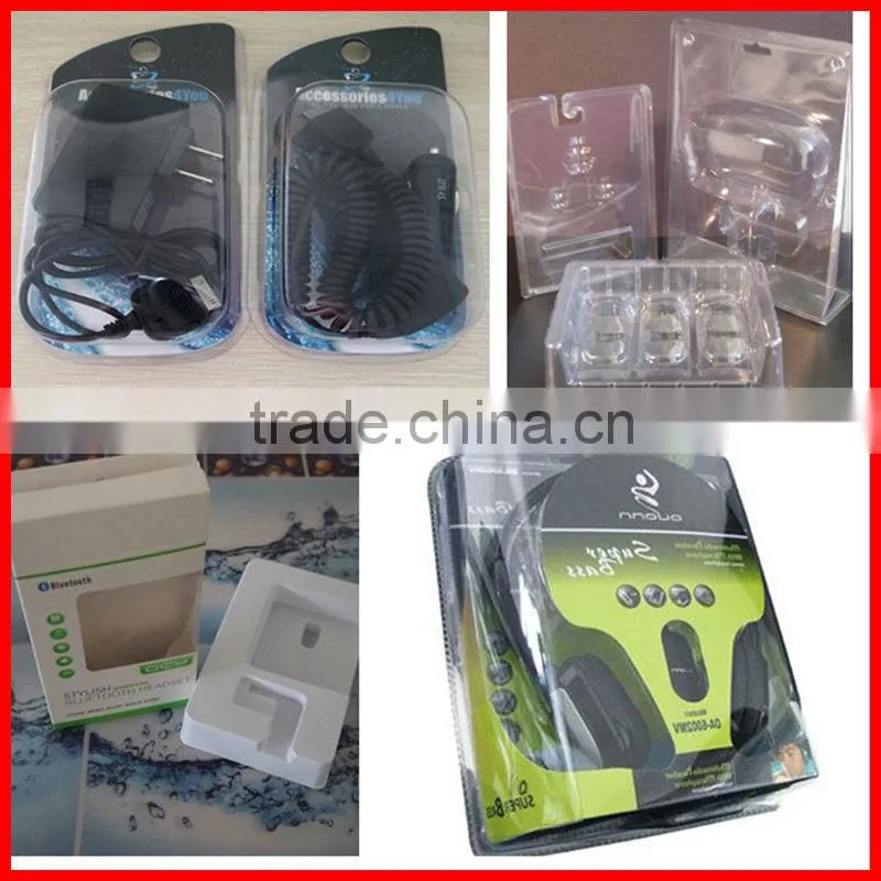 thick PVC plastic seal card blister packing box